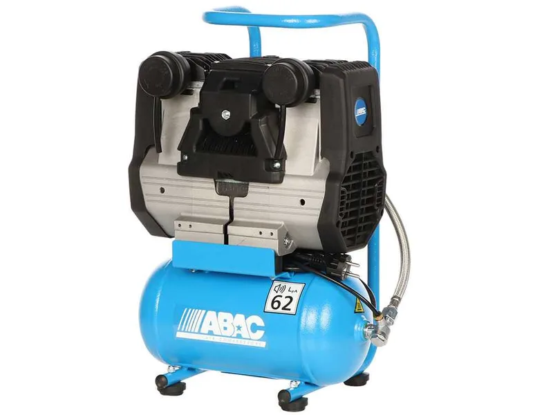 Abac start quiete OS20 - Compresseur d'air électrique monophasé silencieux - Sans huile - Moteur 2 CV - 6 L