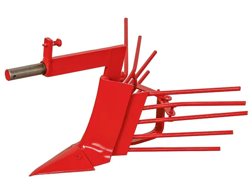 Butteur AS1-5 avec ailes arracheuses de pommes de terre et attache rapide réglable avec barre porte-outils - Pour motoculteurs de 6 à 10 CV