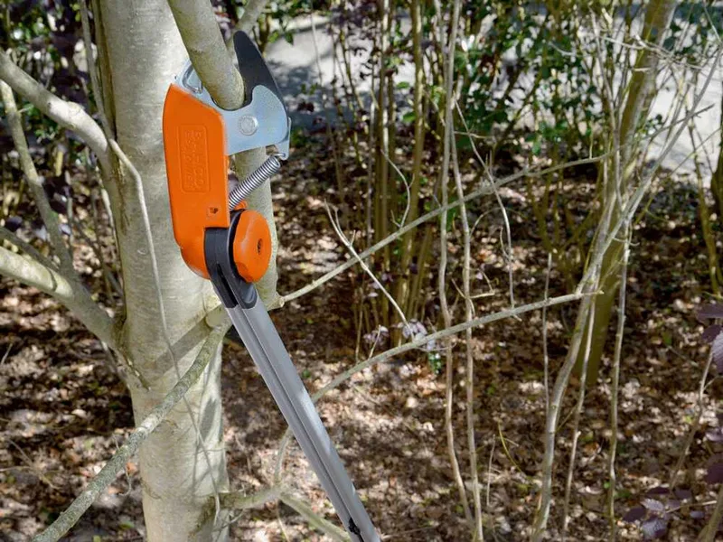 Bahco ATP 230-410 - Échenilloir d'élagage professionnel - perche télescopique de 230-410 cm - Ø 32 mm - échenilloir