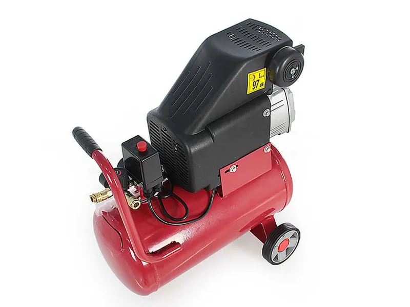 GeoTech AC 24.8.20 - Compresseur d'air électrique de 24 L air comprimé - moteur 2 CV