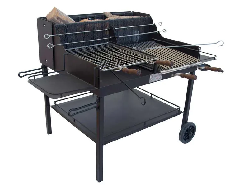Cruccolini Little Tuscany - Barbecue en fer artisanal à bois et à charbon