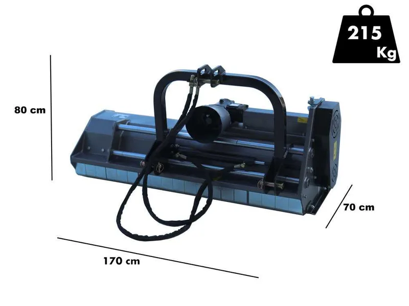 BlackStone BL 160 Hydro - Broyeur sur tracteur - Série légère - Déport hydraulique