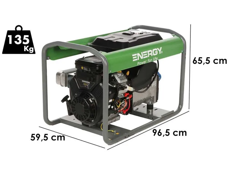 Groupe électrogène triphasé 11,2 kw - EnergyEY-16TBE AVR - Moteur Briggs