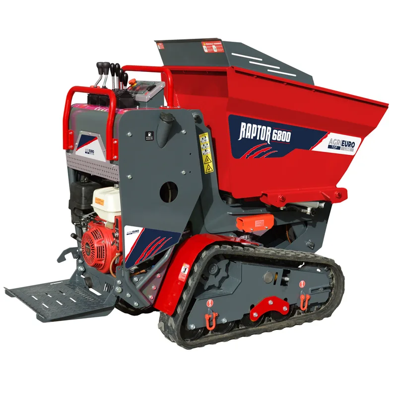 Brouette à moteur sur chenilles AgriEuro Top-Line RAPTOR 6800 HED 4.0 - Honda GXe270