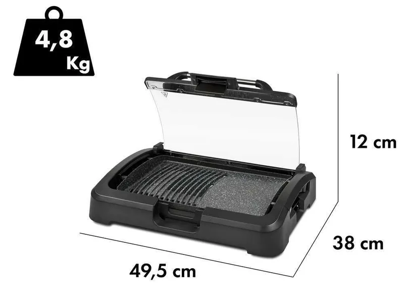 G3 Ferrari Gratella XL - Barbecue électrique portable et gril