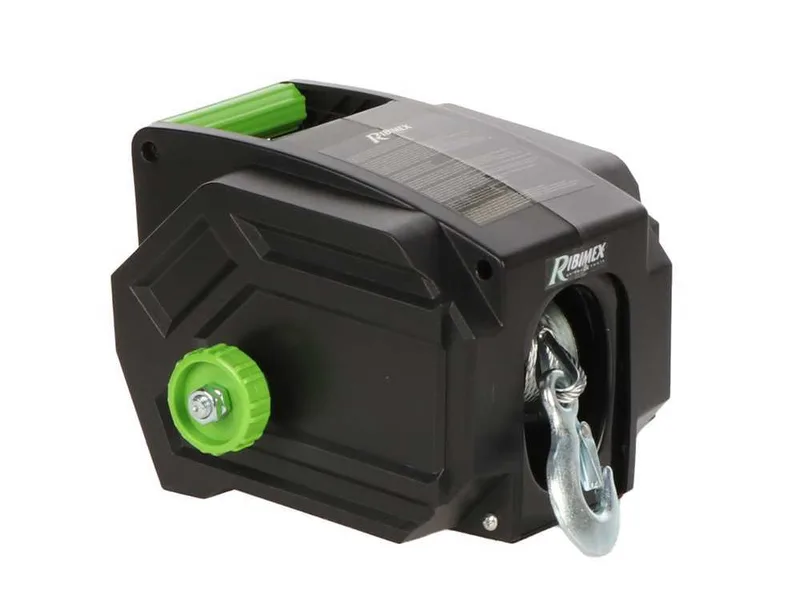 Ribimex PE12V/T1 - Treuil électrique à batterie 12 V - Avec télécommande