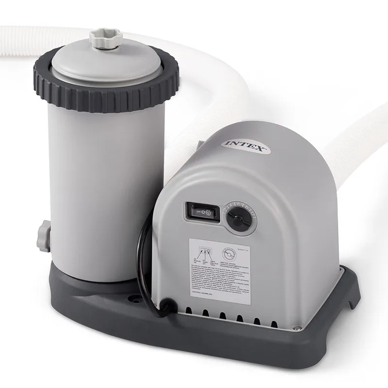 Pompe filtre à cartouche avec minuterie Intex 28636 - Débit d'eau 5678 L/h - 165W