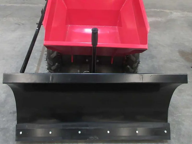 Lame antérieure pour brouette à moteur GeoTech Pro GEOTRAK 400 avec caisson de 400Kg