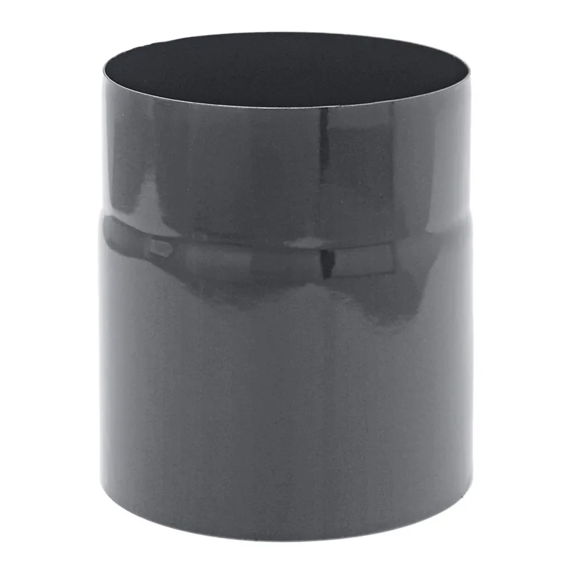 Raik conduit de fumée / tuyau de poêle émaillé 150mm - 150mm gris