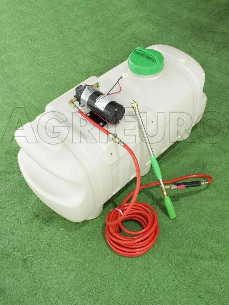 GeoTech CZ-100 - Cuve de pulvérisation avec citerne de 100L pour tracteur tondeuse - électrique