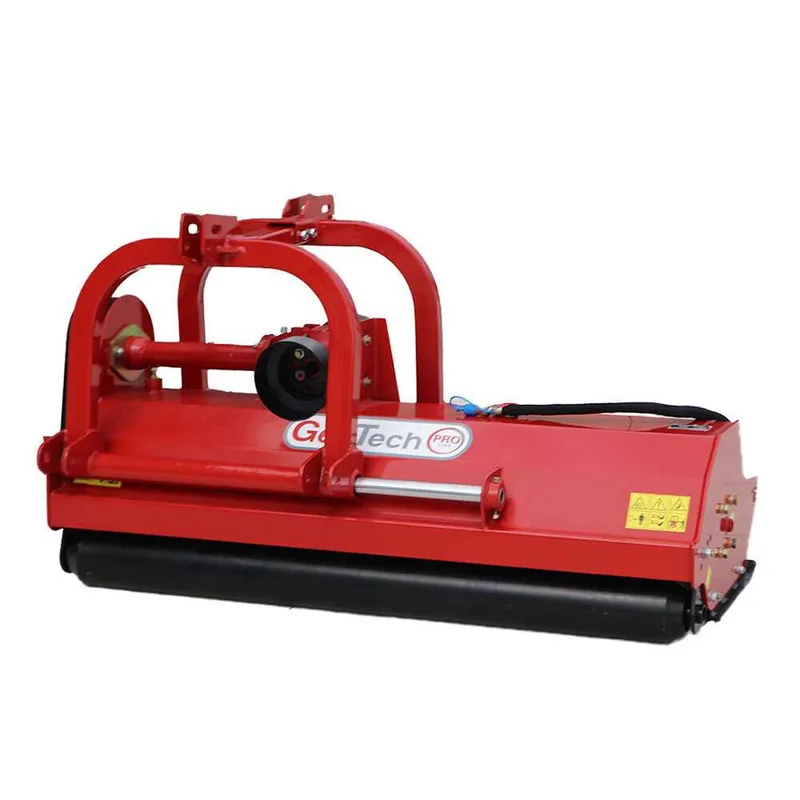 GeoTech Pro RMF140 - Broyeur pour tracteur - Série moyenne-lourde - Réversible - Avec déport hydraulique