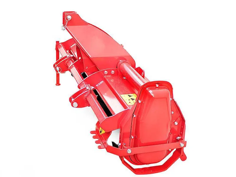 Fraise rotative pour tracteur série moyenne-légère AgriEuro modèle EA 145 attelage fixe - Prise de force anti-horaire (Rotation vers la gauche)