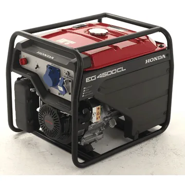 Honda EG 4500 CL - Groupe électrogène à essence avec AVR 4.5 kW - Continu 4 kW Monophasé