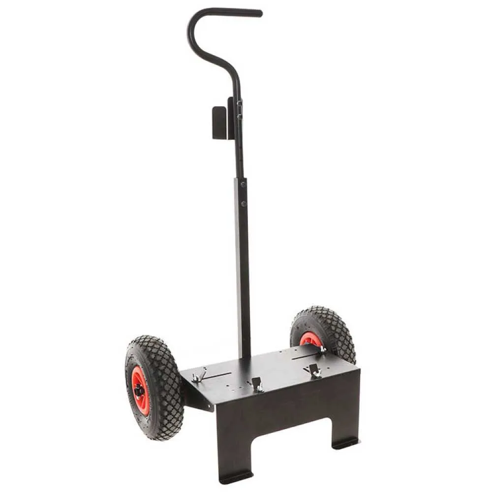 Chariot porte-batterie professionnel Volpi pour le déplacement des batteries des peignes vibreurs