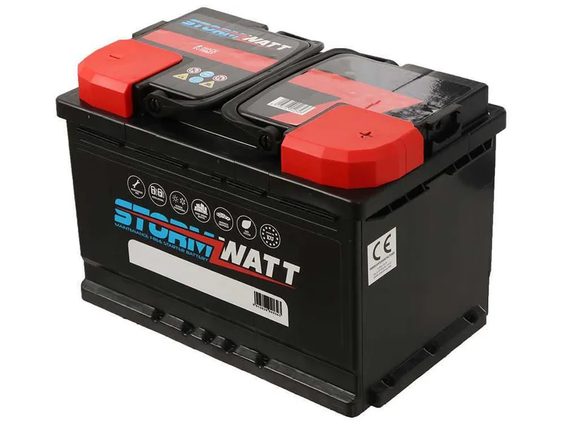 Batterie Lubex StormWatt 80 AH ( 80 ampères ) - Adaptée pour les peignes vibreurs à batterie