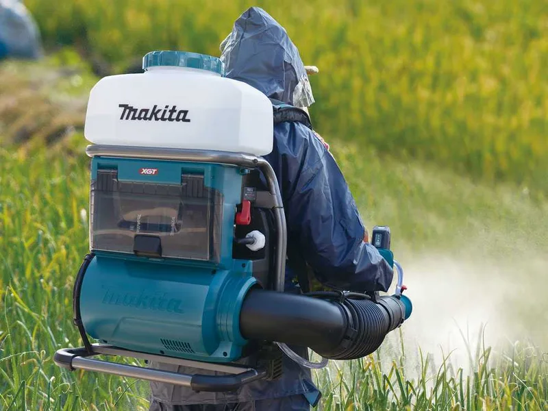 Makita PM001GL202 - Atomiseur à dos sur batterie - 40V - 2 batteries de 8Ah