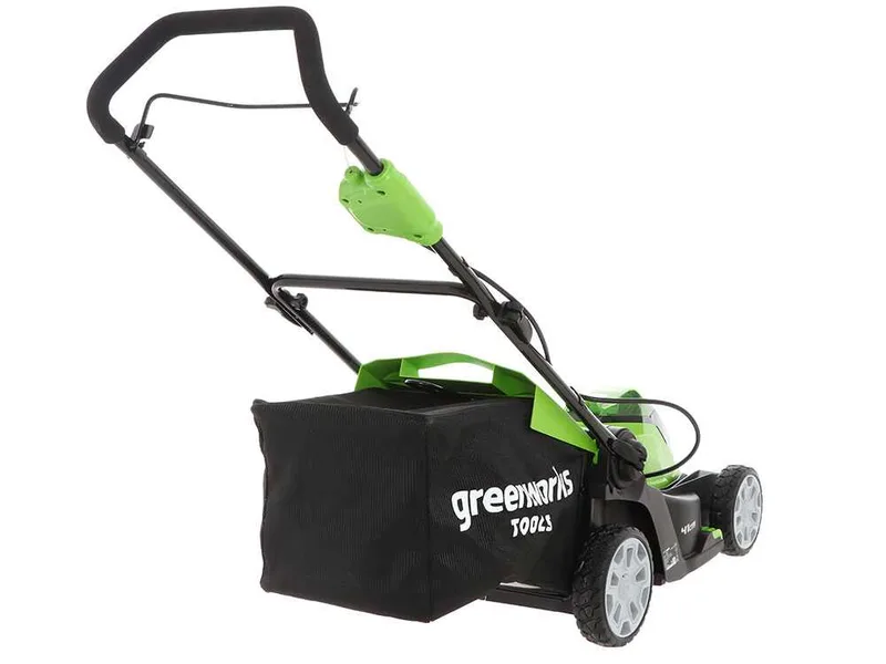 Greenworks G40LM41 - Tondeuse à gazon électrique sur batterie 40V