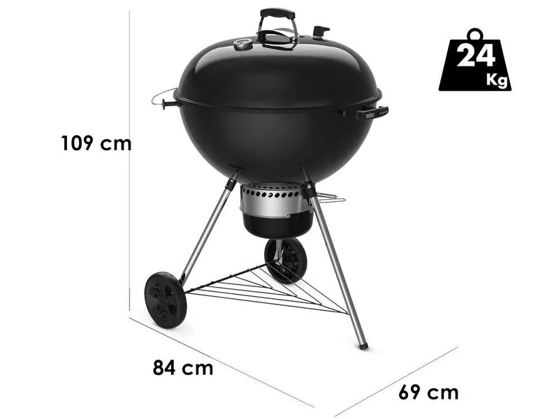 Weber Master Touch E-6755 WBR - Barbecue à charbon
