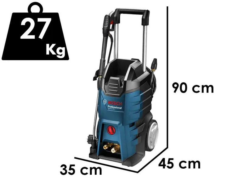 Bosch Professional GHP 5-75 - Nettoyeur haute pression à eau froide - 185 bar - 570 l/h