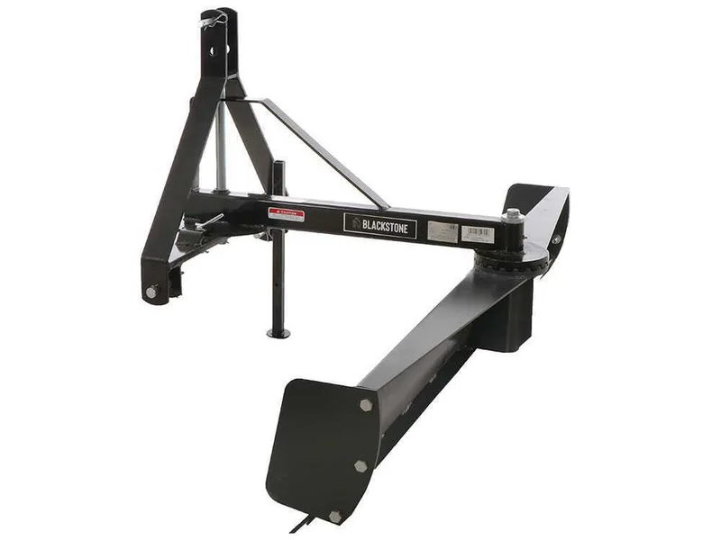 Lame niveleuse pour tracteur Blackstone B-GB 200 à rotation simple 360° et bras orientable
