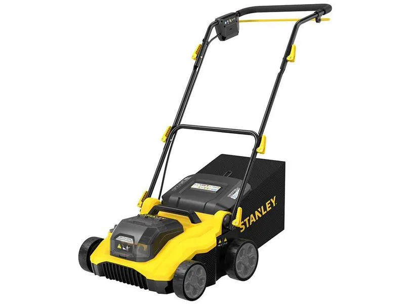 Stanley Fatmax SCOEP3801M2-QW - Scarificateur aérateur sur batterie - 2 x 18 V 4 Ah