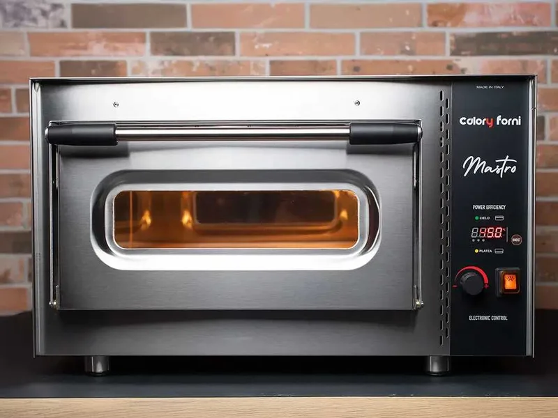Calory Forni CF62E Mastro - Four électrique à pizza - Chambre haute