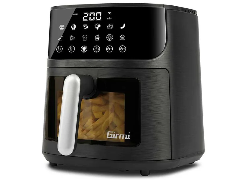 Girmi FG78 EcoFrit Black - Friteuse sans huile 6L