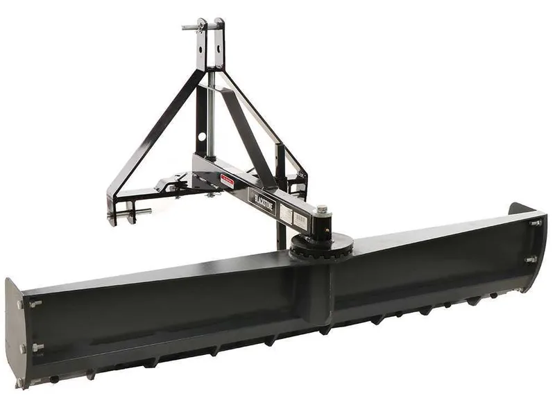 Lame niveleuse pour tracteur Blackstone B-GB 200 à rotation simple 360° et bras orientable