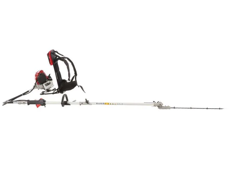 GeoTech GT-4 36 BP - Taille-haie thermique sur perche de rallonge avec dossière - 36 cm³