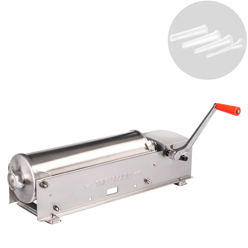 Tre Spade IK 7 DELUXE - Poussoir à saucisse manuel professionnel 7 kg - 2 vitesses
