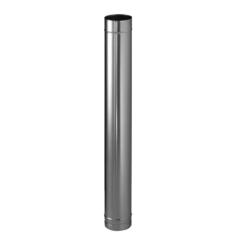 Schiedel PRIMA PLUS élément de conduit 1000mm Ø180 mm simple paroi mat
