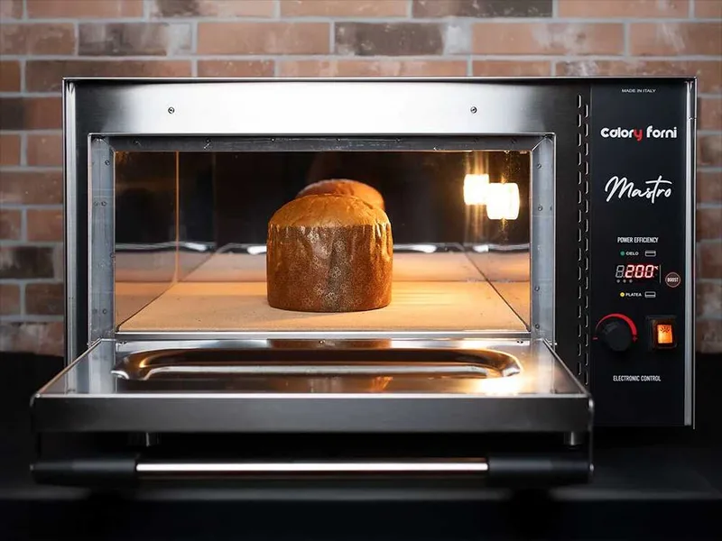 Calory Forni CF62E Mastro - Four électrique à pizza - Chambre haute