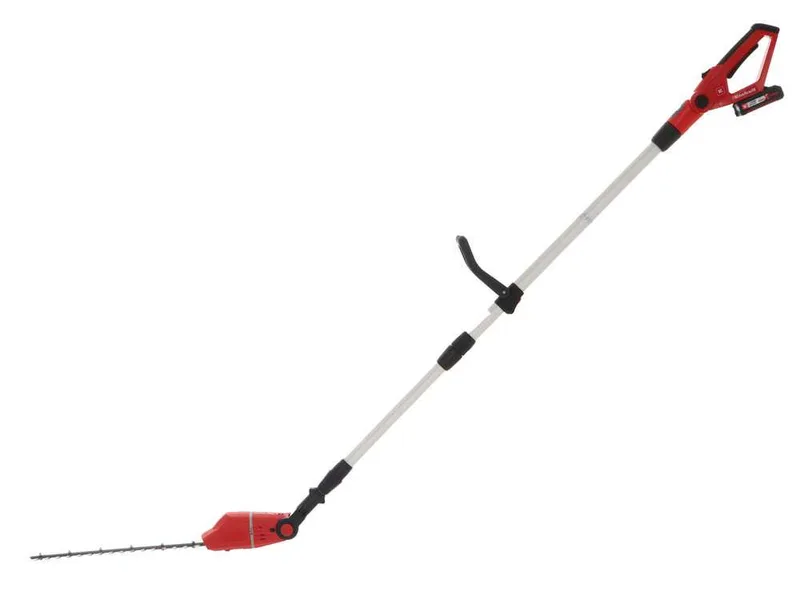 Einhell GE-HC 18 Li T - Perche d'élagage -Taille-haie à batterie sur perche téléscopique - 18V 4Ah