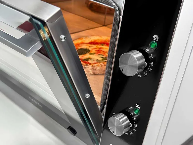 Resto Italia Hooven 342 Manuale - Four électrique à pizza - Réglage manuel