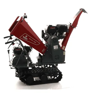 Blue Bird 310-SHL 1200 - Broyeur de branches autotracté à chenilles sur brouette - Moteur Loncin G420F