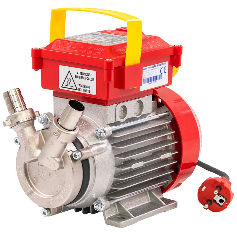 Rover Novax 20 B - 1450 RPM - Pompe électrique de transfert - Pompe électrique pour liquides chauds et bière - Monophasée - 230 V