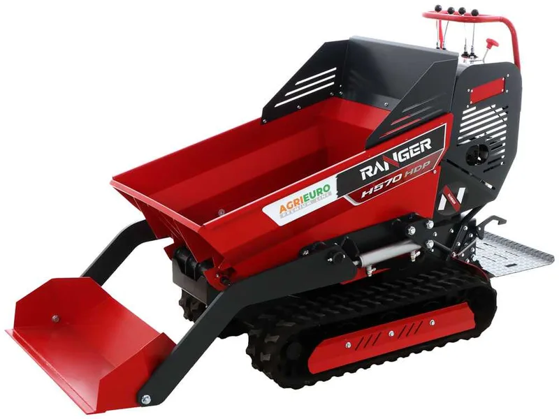 Brouette motorisée à chenilles dumper Ranger H570 HDP - Moteur Honda GX200 - Transmission hydrostatique
