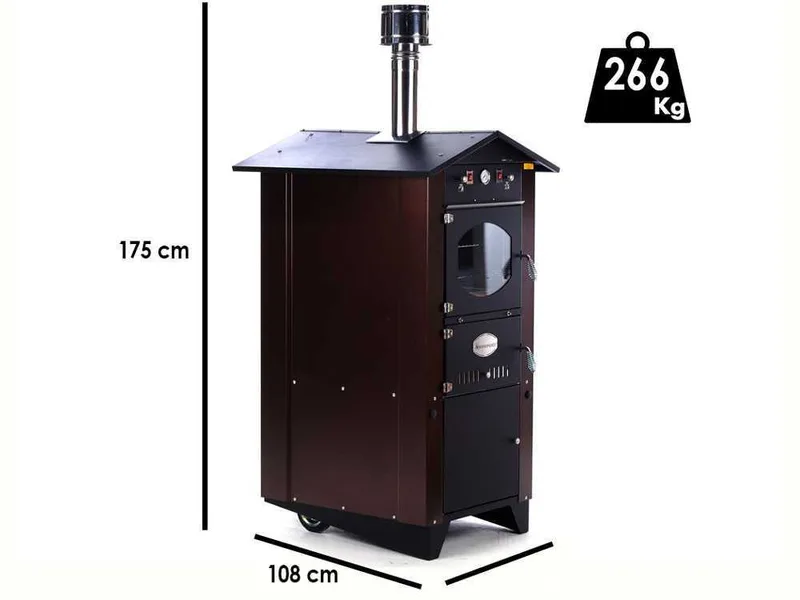 Rossofuoco Garden 80 - Four à bois d'extérieur