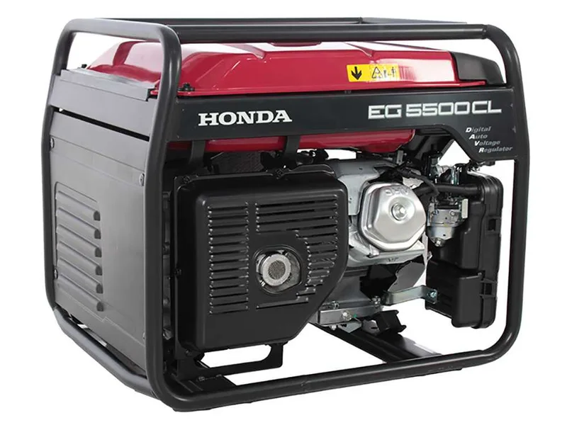 Honda EG 5500 CL - Groupe électrogène avec AVR 5.5 kW - Continu 5 kW Monophasé