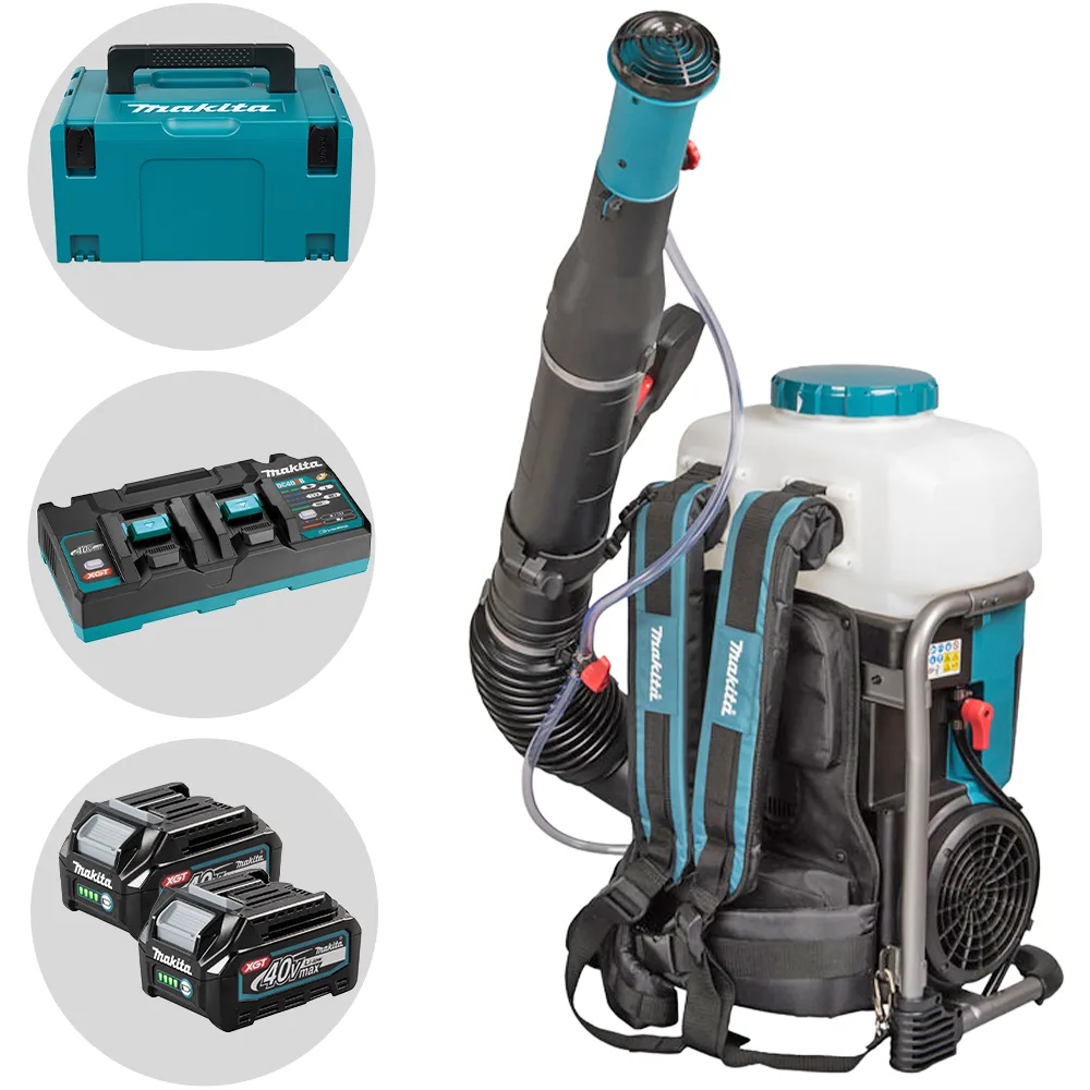 Makita PM001GZ01 - Atomiseur à dos sur batterie - 2 × 40 V - 4 Ah