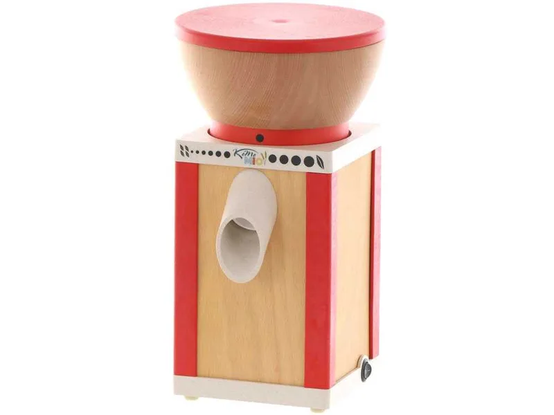 Komo KoMoMio Rouge - Moulin à farine en hêtre avec meules en pierre - 360W