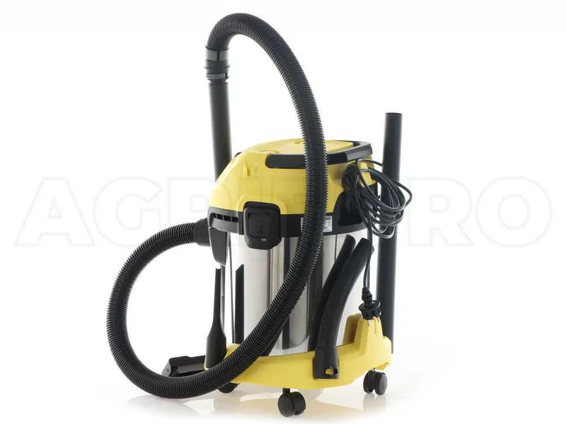 Karcher WD 3 S V-17/4/20 - Aspirateur multifonction - Acier INOX - 17 L