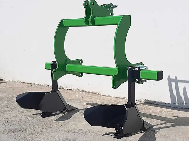 Seven Italy Big - Butteur à 2 dents - Châssis de 140 cm - Pour tracteurs avec attelage à trois points