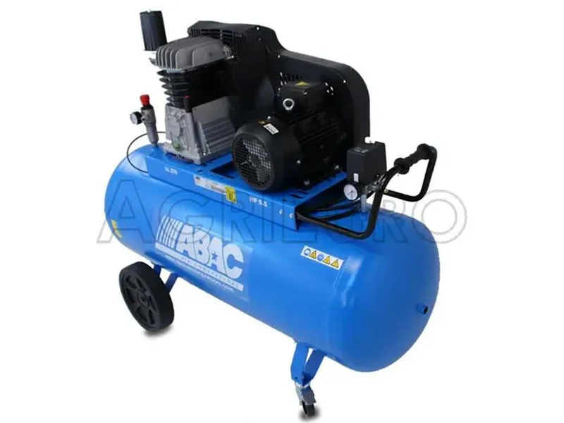 Abac B5900B 270 CT5,5 - Compresseur d'air électrique triphasé à courroie - Moteur 5,5 CV - 270 L