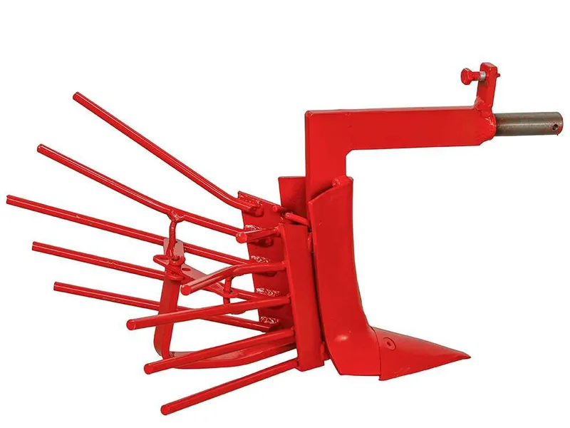 Butteur AS1-5 avec ailes arracheuses de pommes de terre et attelage réglable à deux boulons avec barre porte-outils – pour motoculteurs de 6 à 10 CV