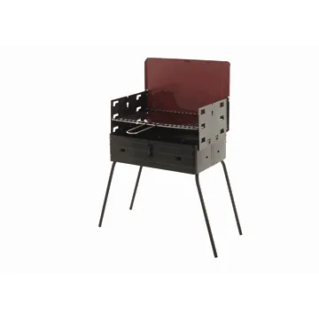 Mille Valigetta Pic-Nic - Barbecue à charbon en far artisanal - 40x28 cm
