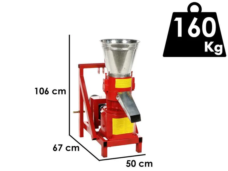 GeoTech Pro TWPM200 - Presse à pellets pour tracteur - Fabrication de pellets pour le chauffage