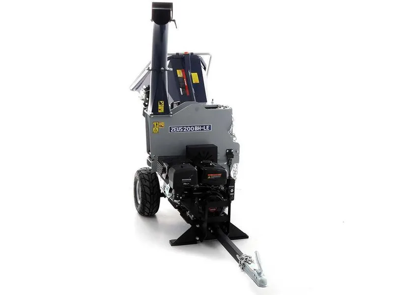 BullMach zeus 200 bh-le - Broyeur thermique tractable - Loncin 420cm3 avec démarrage électrique