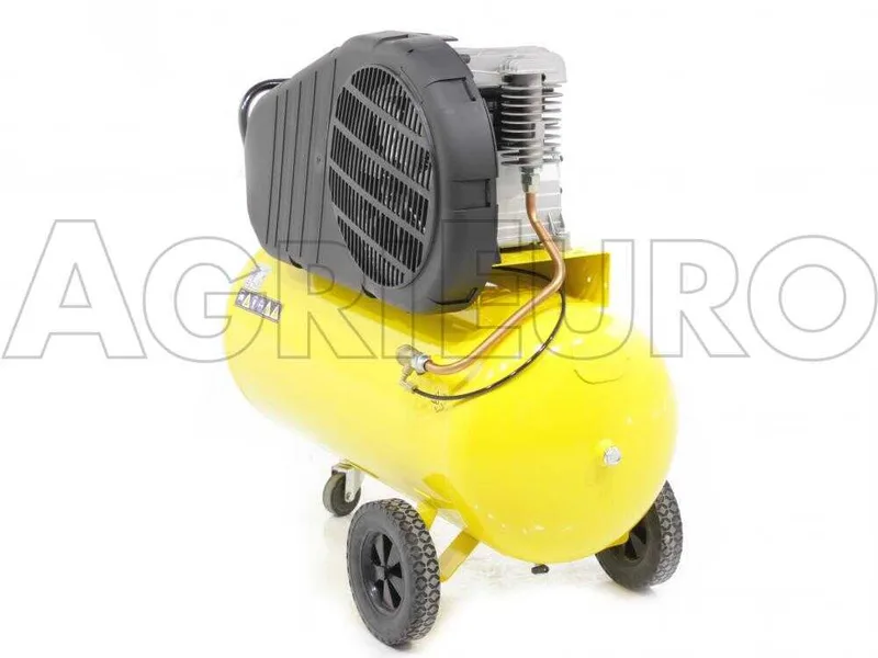 Stanley B 345/10/100 T - Compresseur d'air électrique triphasé à courroie - Moteur 3 CV - 100 L