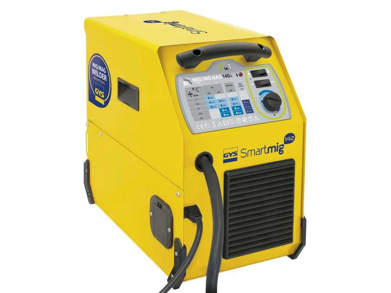 Gys smartmig 142 - Poste à souder traditionel à transformateur (mig/mag: gaz, no gaz) - à courant continu (DC)